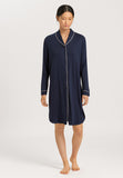 77964 Natural Comfort L/Slv Nightdress - 1610 Deep Navy