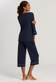 77965 Natural Comfort 3/4 Slv Pajama - 1610 Deep Navy