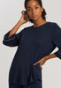 77965 Natural Comfort 3/4 Slv Pajama - 1610 Deep Navy