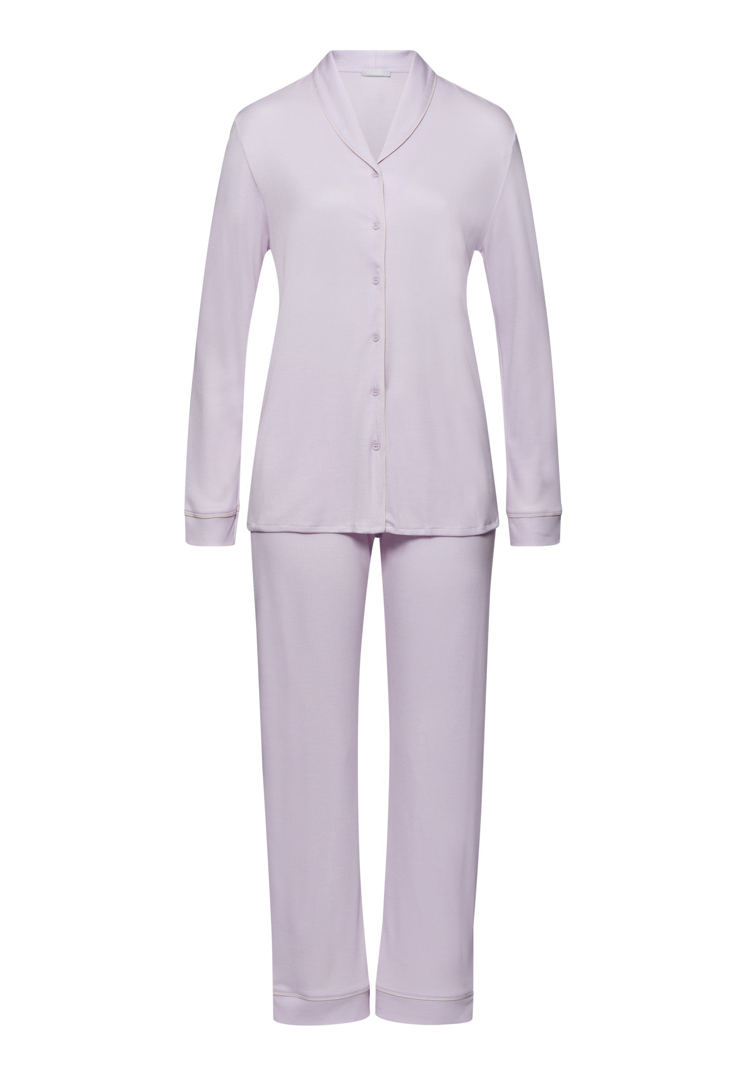 77966 Natural Comfort Long Sleeve Pajama Set - 2464 Lilac Fog