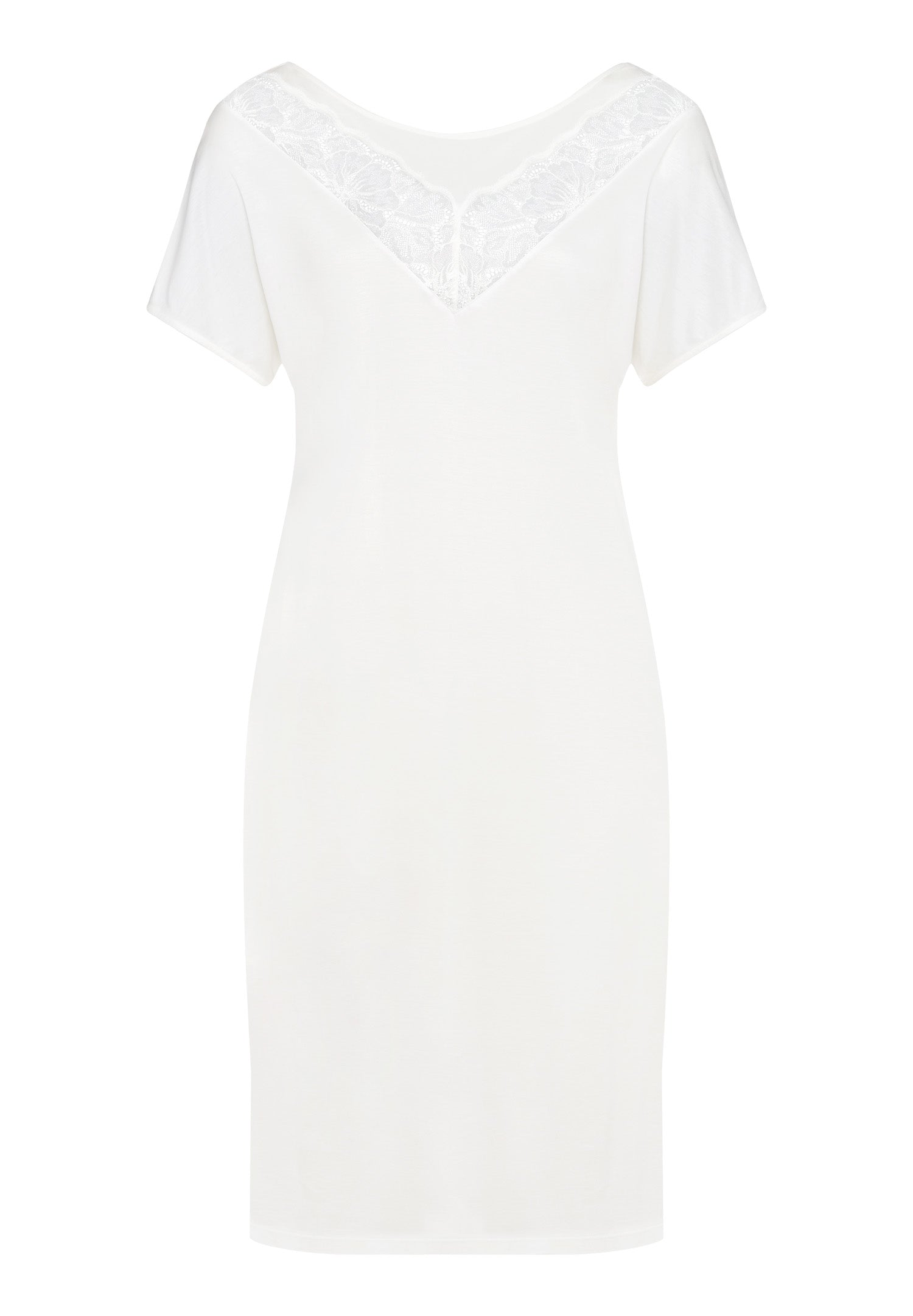 77972 Juna Short Sleeve Gown - 102 Off White