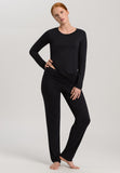 77996 Yoga Long Sleeve Top - 019 Black