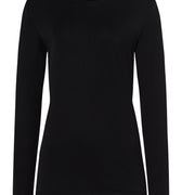 77996 Yoga Long Sleeve Top - 019 Black