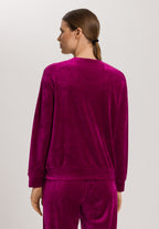 Favourites Zip-Up Velvet Jacket | Pink Tourmaline 78145-2473