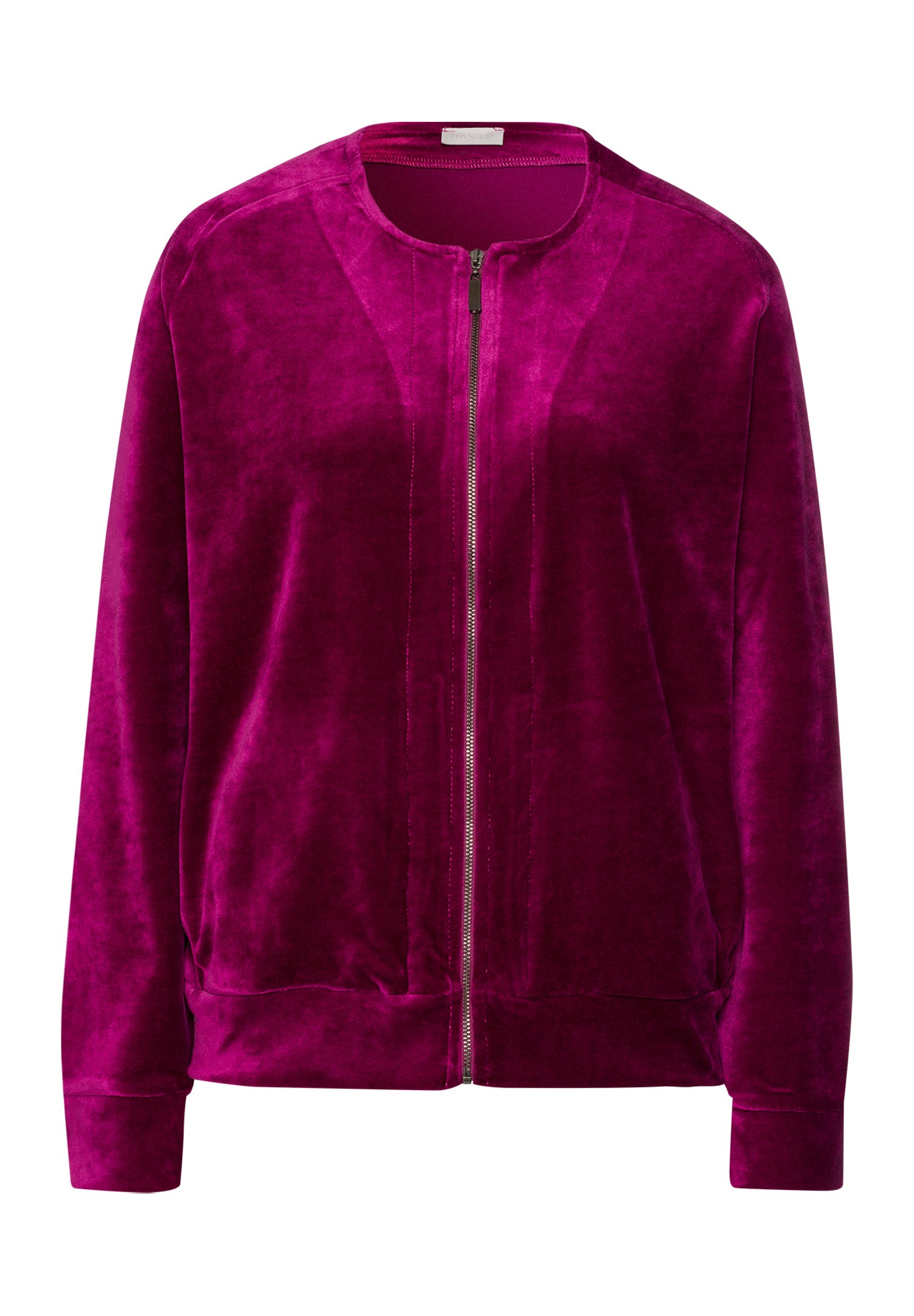 Favourites Zip-Up Velvet Jacket | Pink Tourmaline 78145-2473