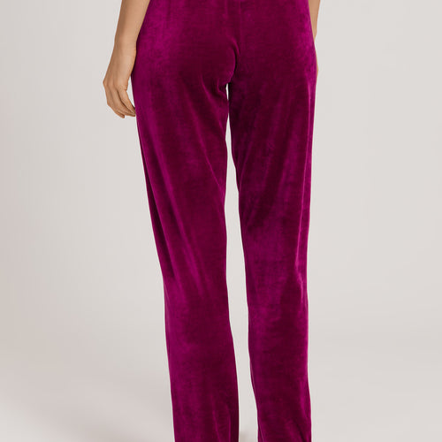 Favourites Velvet Lounge Pants | Pink Tourmaline 78166-2473