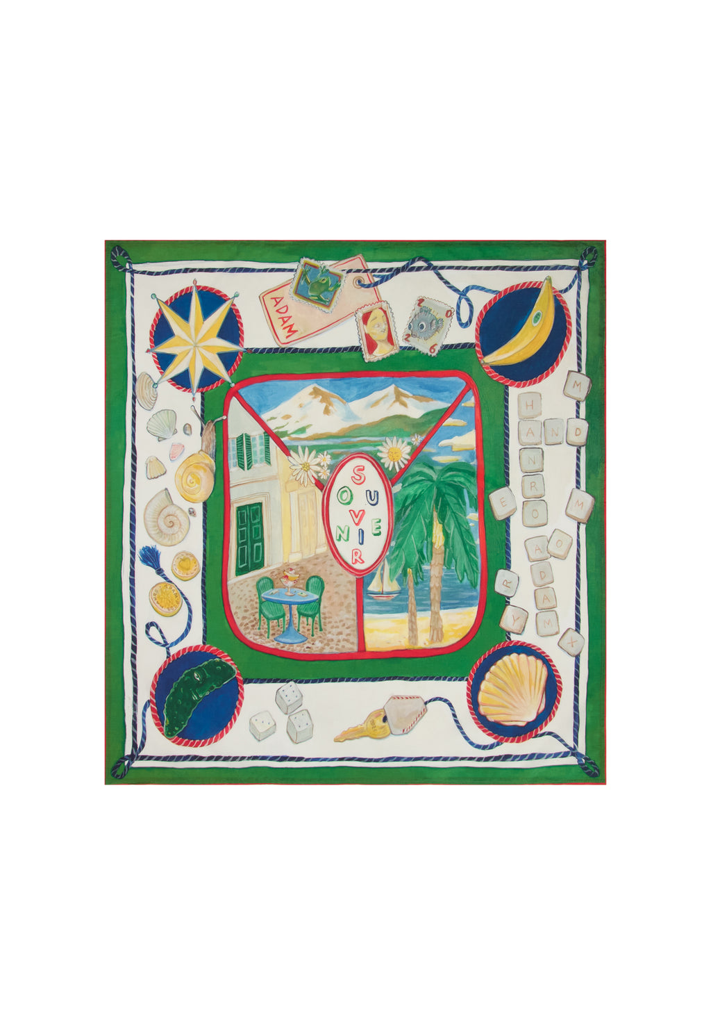 Marketing Charlotte Adams Scarf | Ash Melange 78398-3168