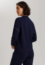 Natural Living Organic Cotton Zip-Up Jacket | Deep Navy 78431-1610
