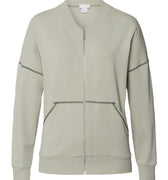 Natural Living Organic Cotton Zip-Up Jacket | Crystal Green 78431-2732