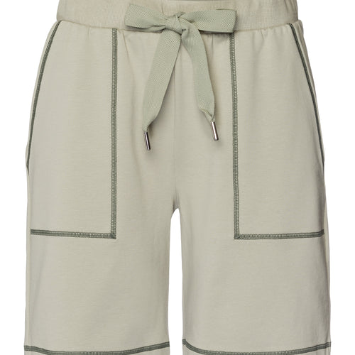 Natural Living Organic Cotton Drawsting Shorts | Crystal Green 78464-2732