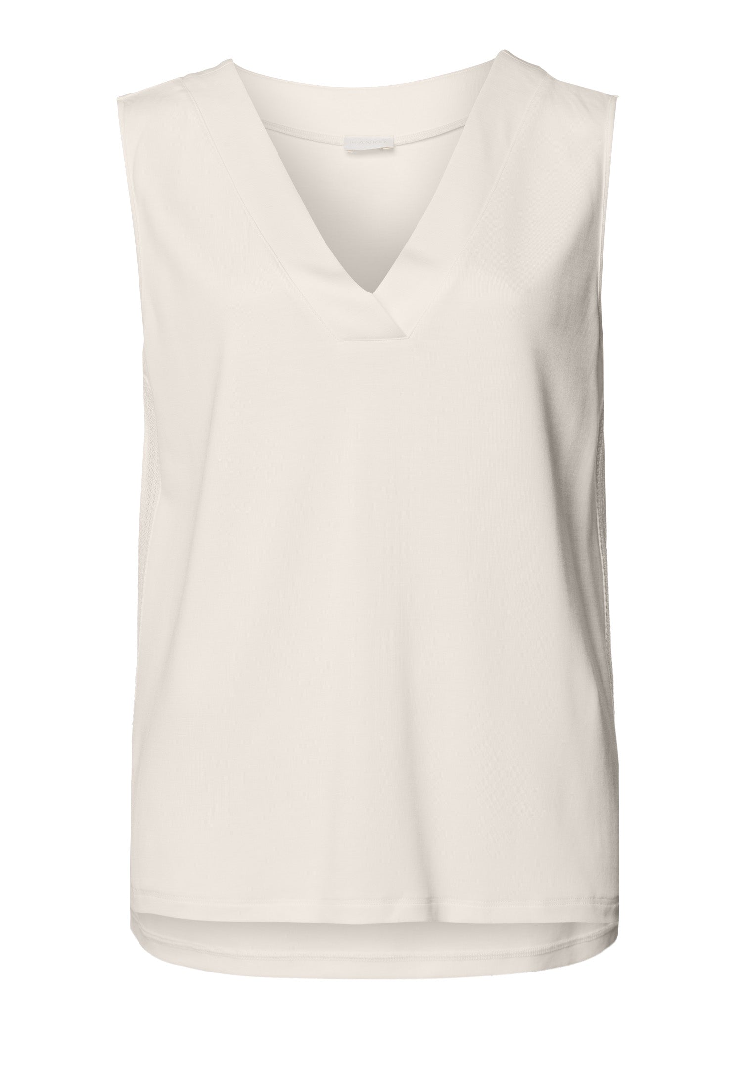 Pure Comfort Tencel™ V-Neck Tank Top | Misty White 78477-2123