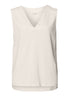 Pure Comfort Tencel™ V-Neck Tank Top | Misty White 78477-2123