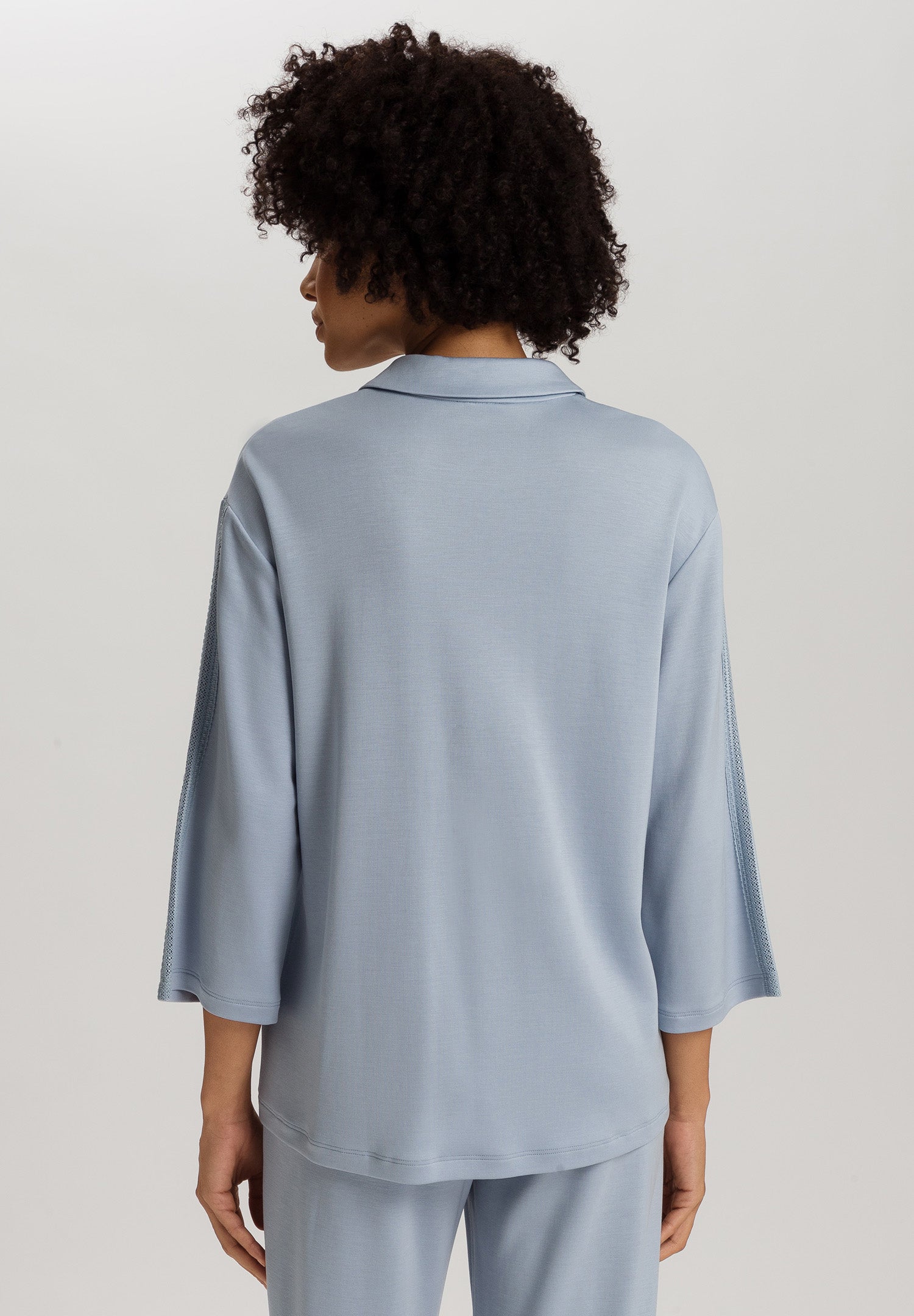 Pure Comfort Tencel™ Button Front Jacket | Sea Breeze 78479-2622