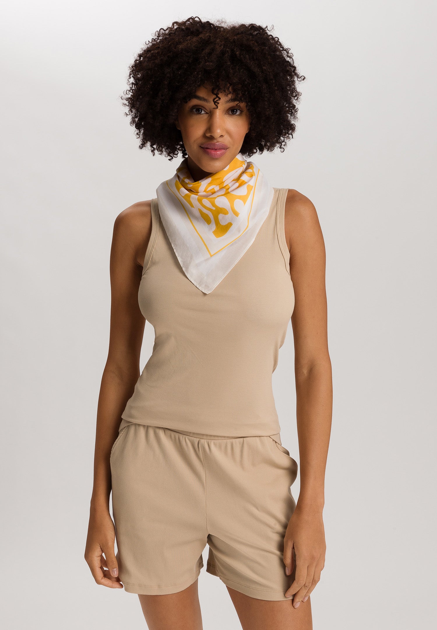 Accessoires Cotton Blend Scarf | Golden Ornament 78494-3029