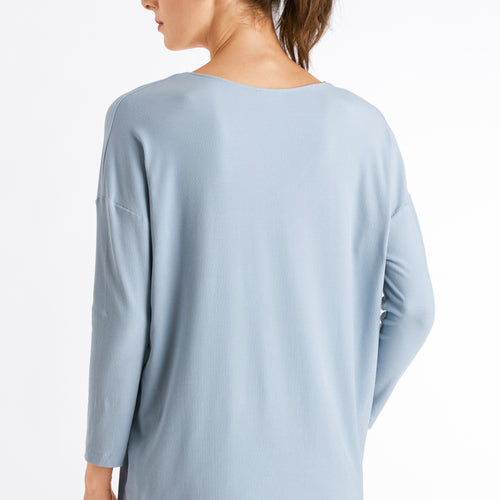 78512 Essentials 3/4 Sleeve Shirt - 1563 Aquamarine