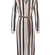 78522 Favourites Long Sleeve Dress - 1934 Everglade Stripe