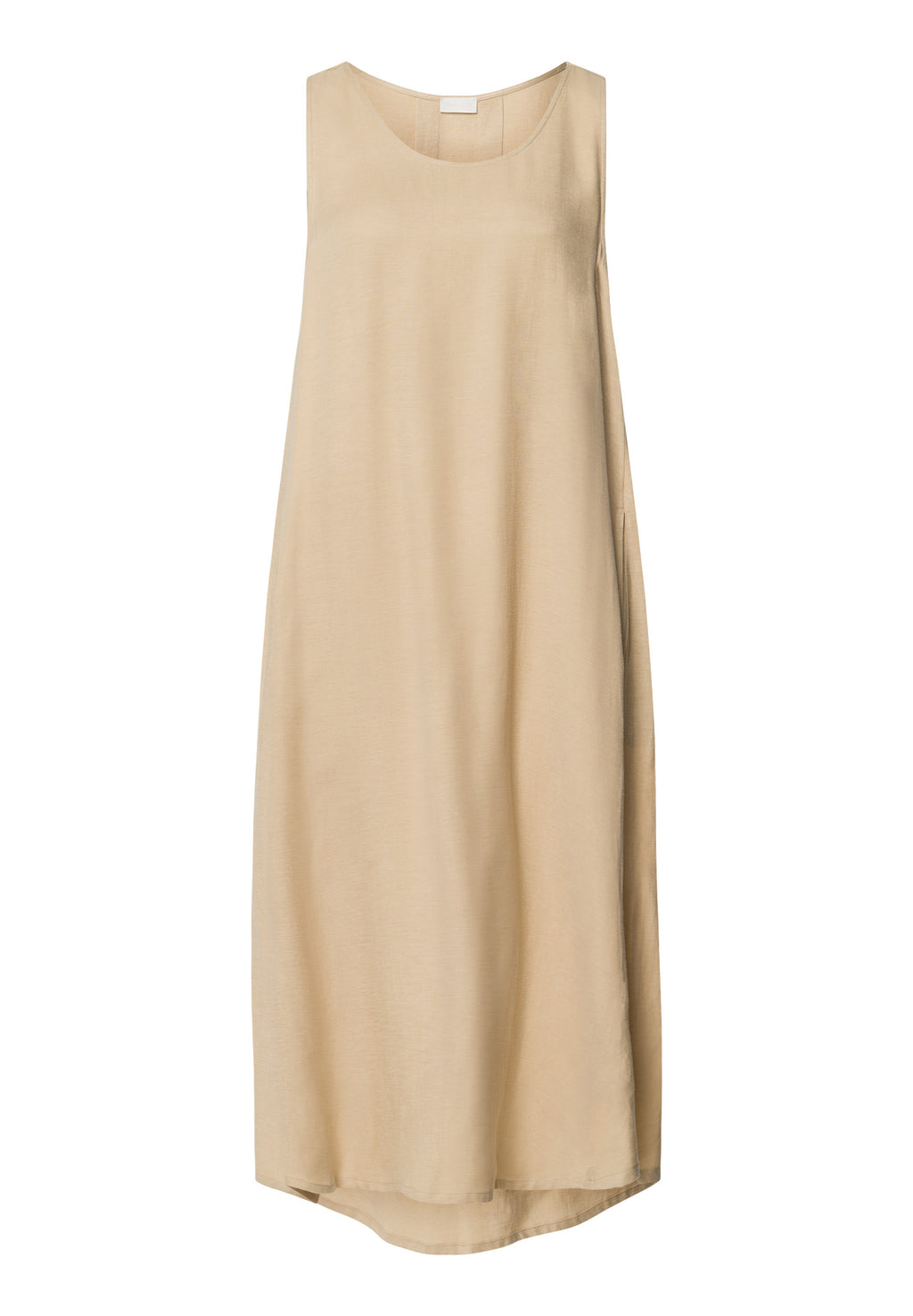 Urban Casuals Linen Blend Dress | Iced Cappuccino 78527-2846