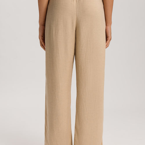 Urban Casuals Linen Blend Drawstring Pants | Iced Cappuccino 78537-2846