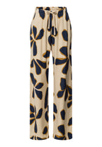 Urban Casuals Linen Blend Drawstring Pants | Desert Flower 78537-3007
