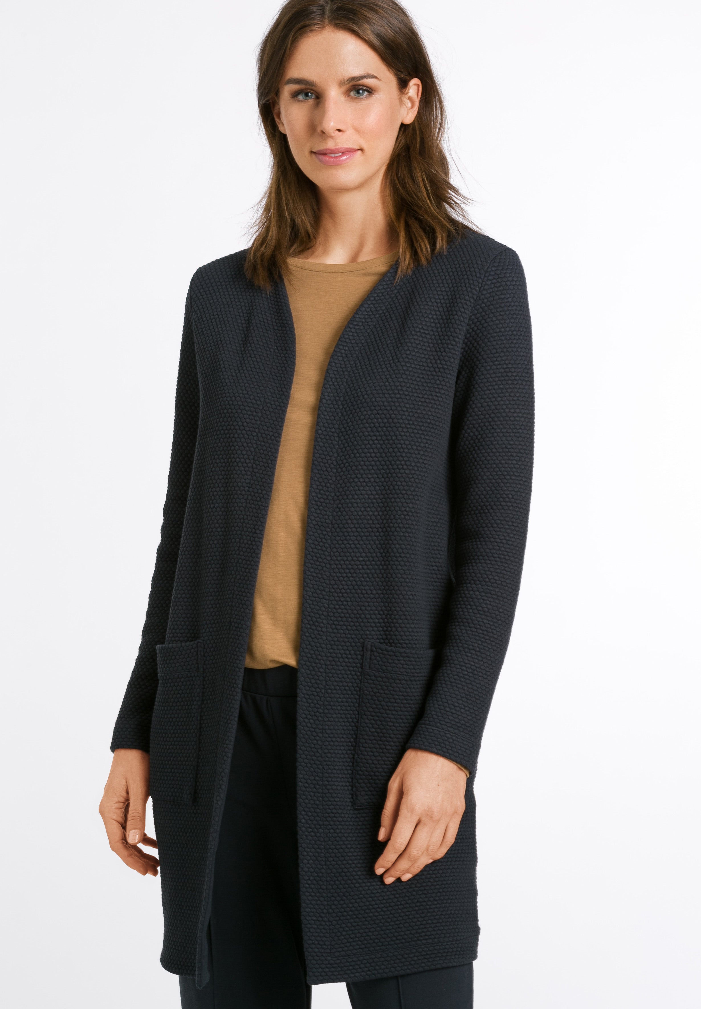 Pure Comfort Cardigan | Cement 78587-1683