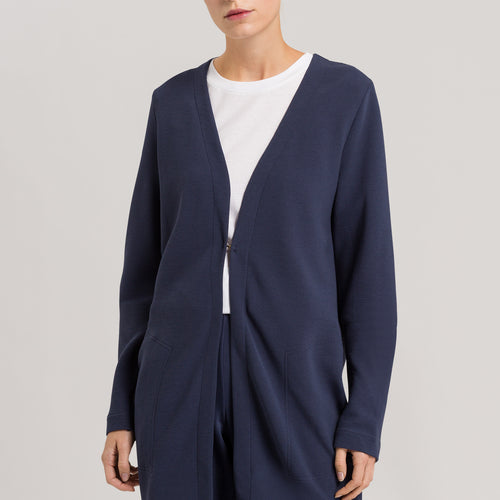 78655 Pure Comfort Cardigan - 1650 Blueberry