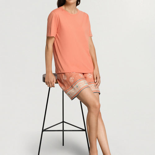 Natural Shirt Organic Cotton Top | Light Carnelian 78662-2288