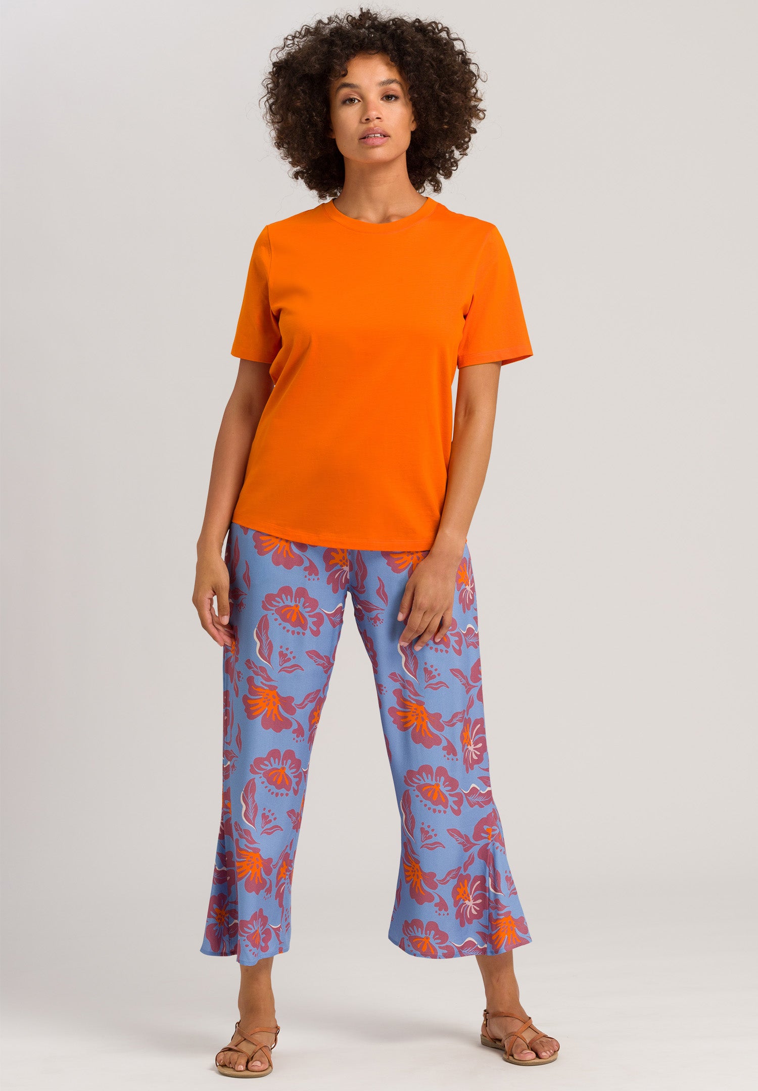 78662 Natural Shirt S/Slv Shirt - 2292 Juicy Orange