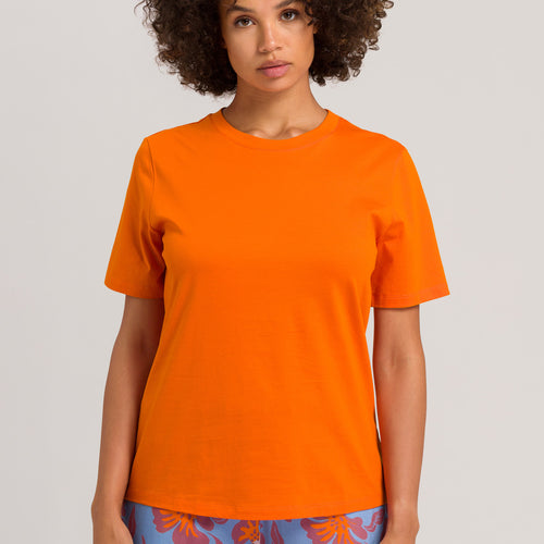 78662 Natural Shirt S/Slv Shirt - 2292 Juicy Orange