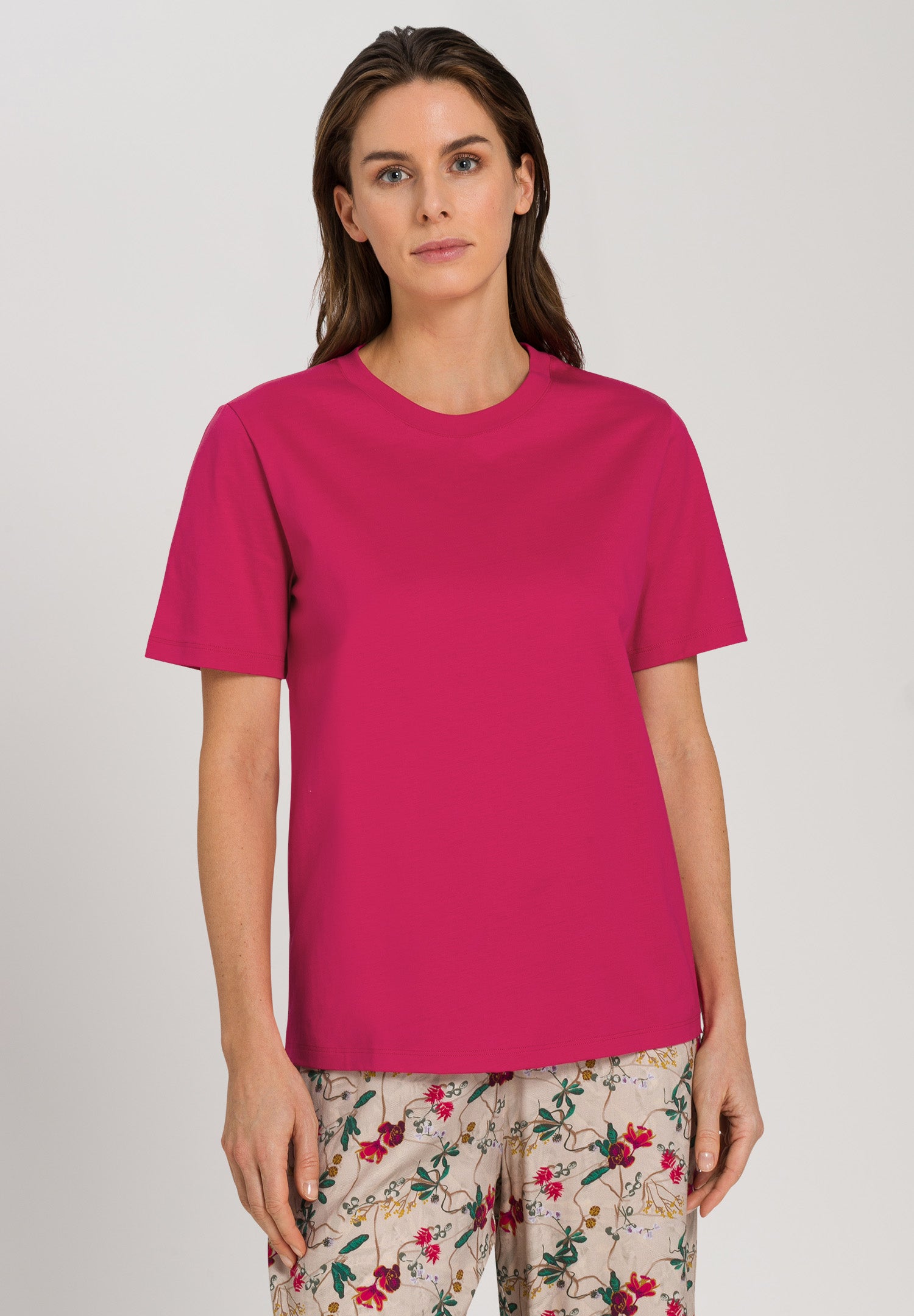 78662 Natural Shirt S/Slv Shirt - 2424 Pink Mimosa