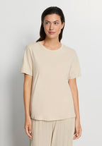 Natural Shirt Organic Cotton Top | Oyster Gray 78662-2671