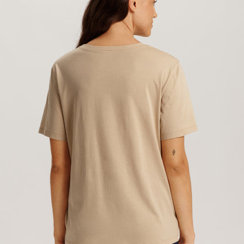 Natural Shirt Organic Cotton Top | Iced Cappuccino 78662-2846