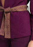78679 Pure Comfort Belted Cardigan - 1488 Sumac