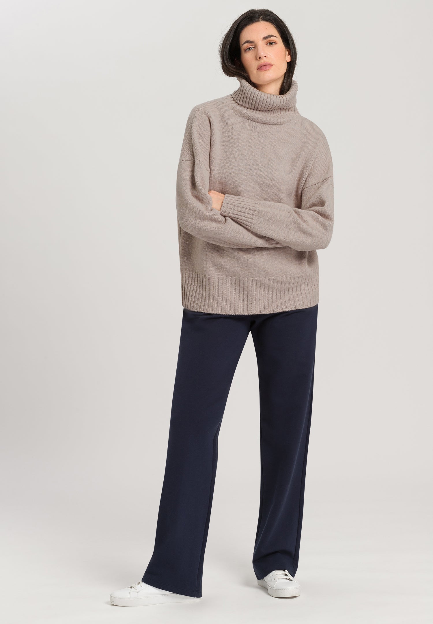 78699 Knits Turtleneck Pullover - 2805 Pumice