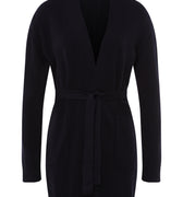 78700 Knits Belted Cardigan - 2601 Deep Navy