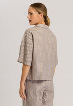 78708 Urban Casuals Short Sleeve Shirt - 2370 Earthy Stripe