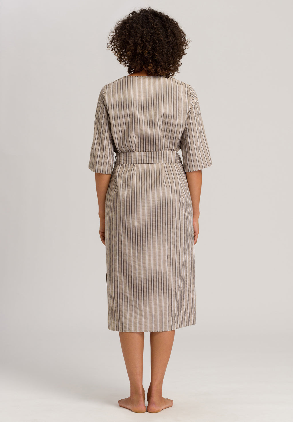 78709 Urban Casuals Dress - 2370 Earthy Stripe