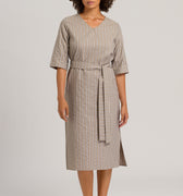 78709 Urban Casuals Dress - 2370 Earthy Stripe