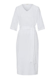 78709 Urban Casuals Dress - 2371 Chalk Stripe