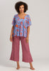 78732 Sunny Vibes Crop Pants - 2425 Rosewood