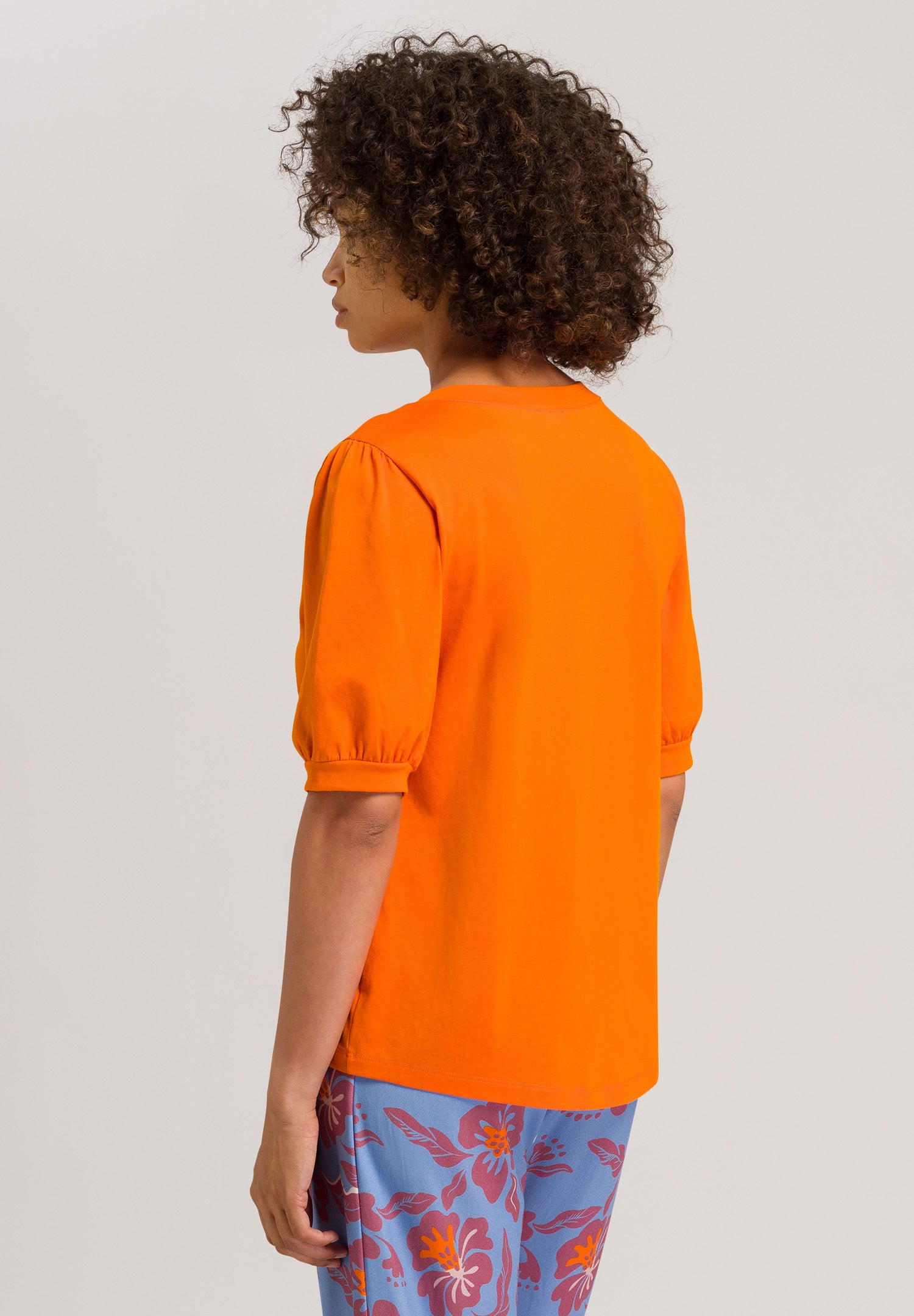 78741 Natural Shirt Short Sleeve Shirt - 2292 Juicy Orange