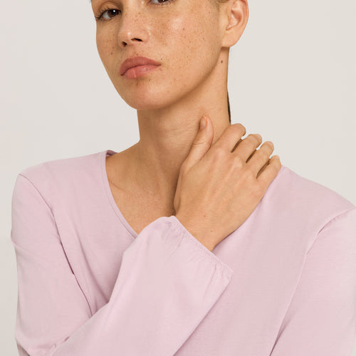 78750 Natural Shirt L/Slv Shirt - 1499 Crepe Pink