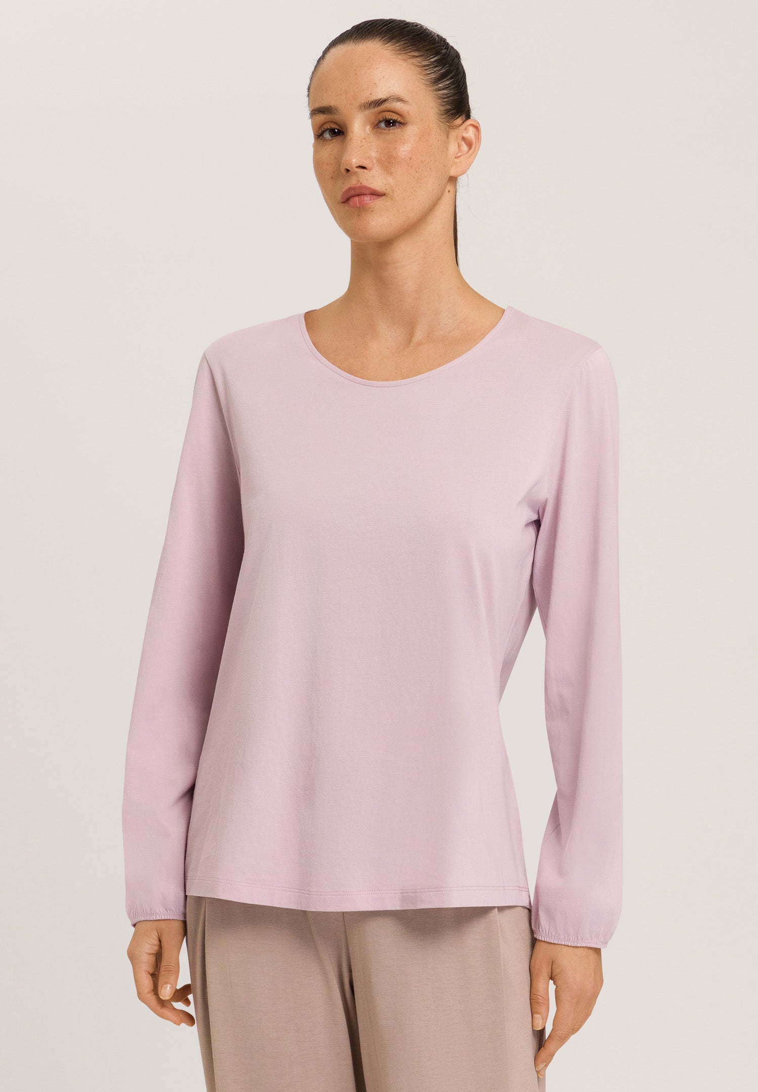 78750 Natural Shirt L/Slv Shirt - 1499 Crepe Pink