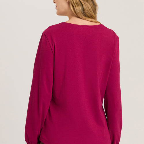 78750 Natural Shirt L/Slv Shirt - 2406 Intense Garnet