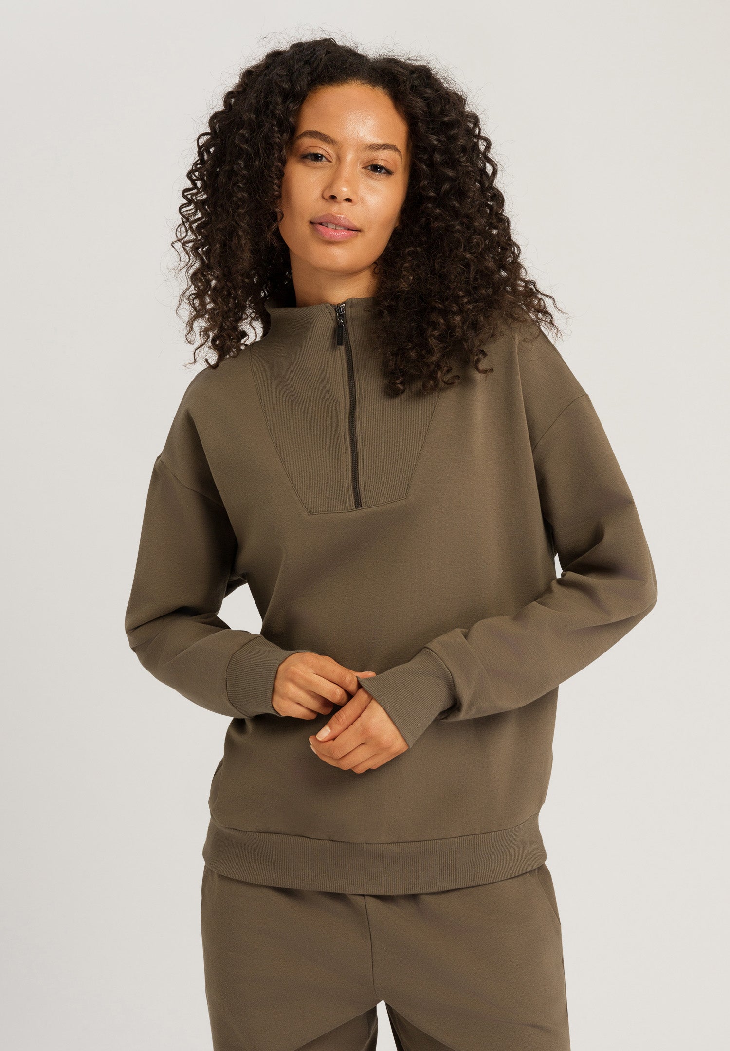 78756 Natural Living Pullover - 1775 Olive