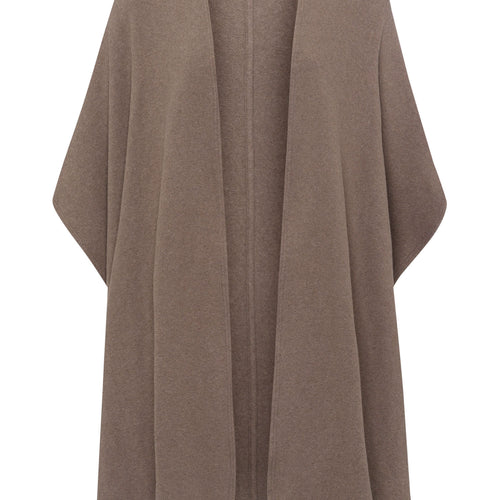 78779 Easywear Poncho - 1258 Mocha Stone