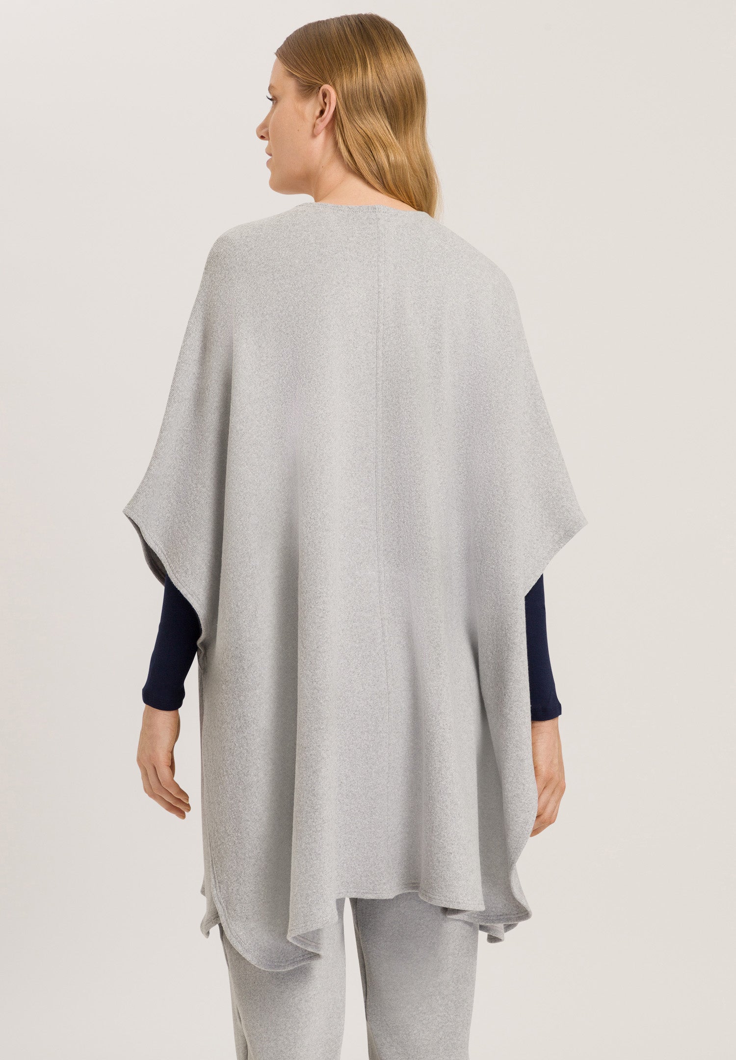 78779 Easywear Poncho - 1259 Classic Grey Melange