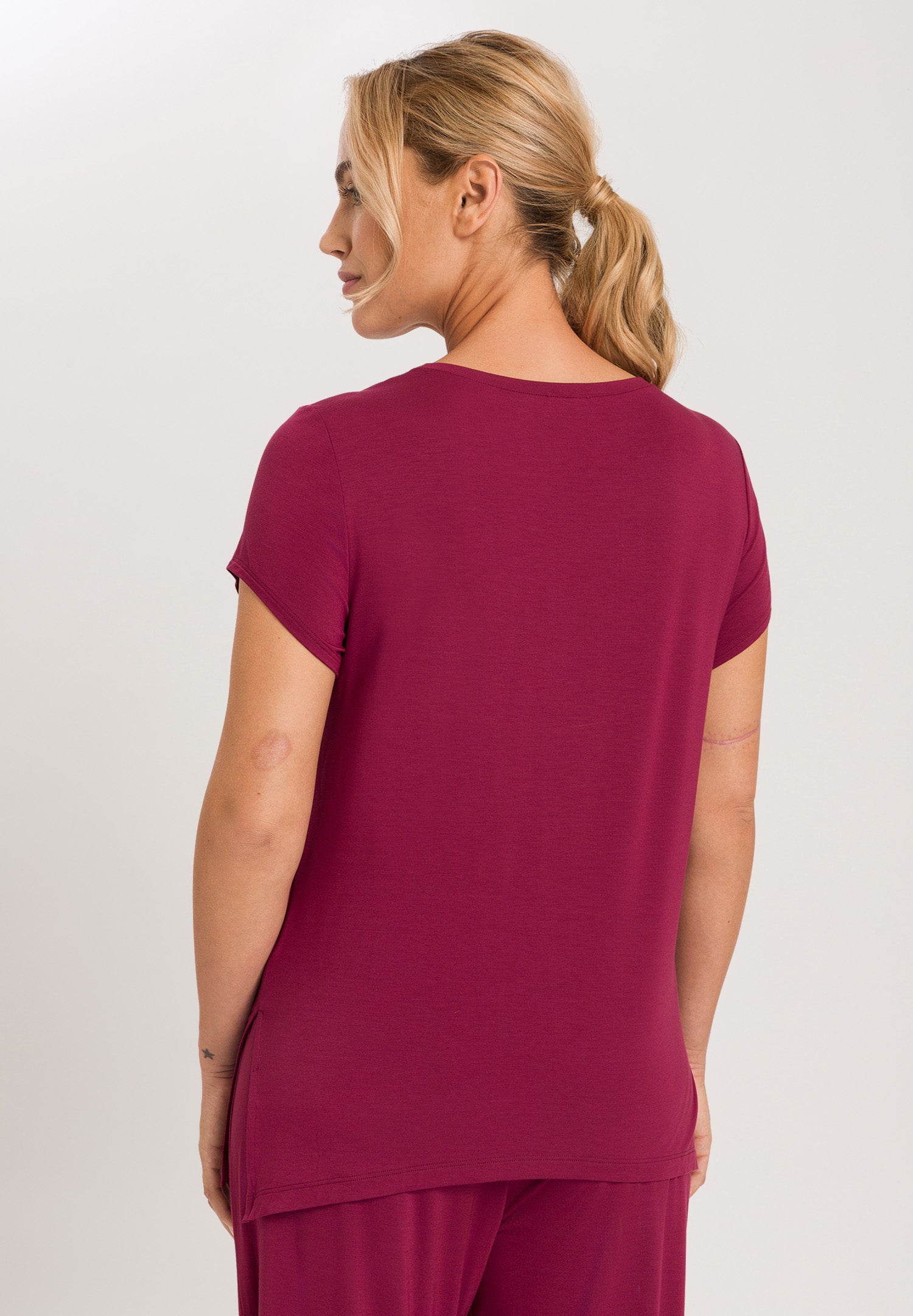 78795 Yoga S/Slv Shirt - 2475 Anemone