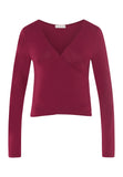 78800 Yoga L/Slv Wrap Shirt - 2475 Anemone