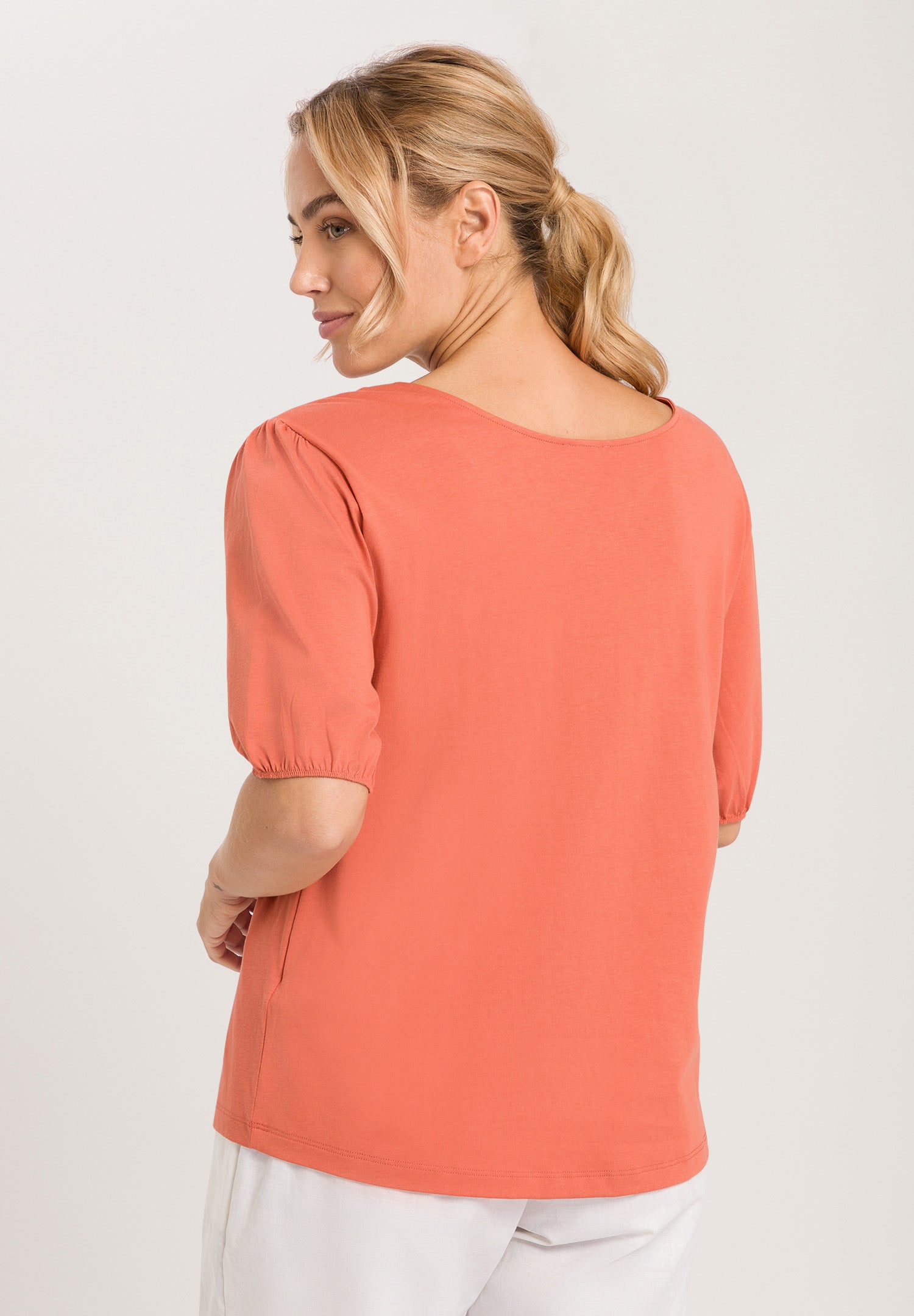 78807 S/SLV SHIRT - 2294 Apricot Brandy