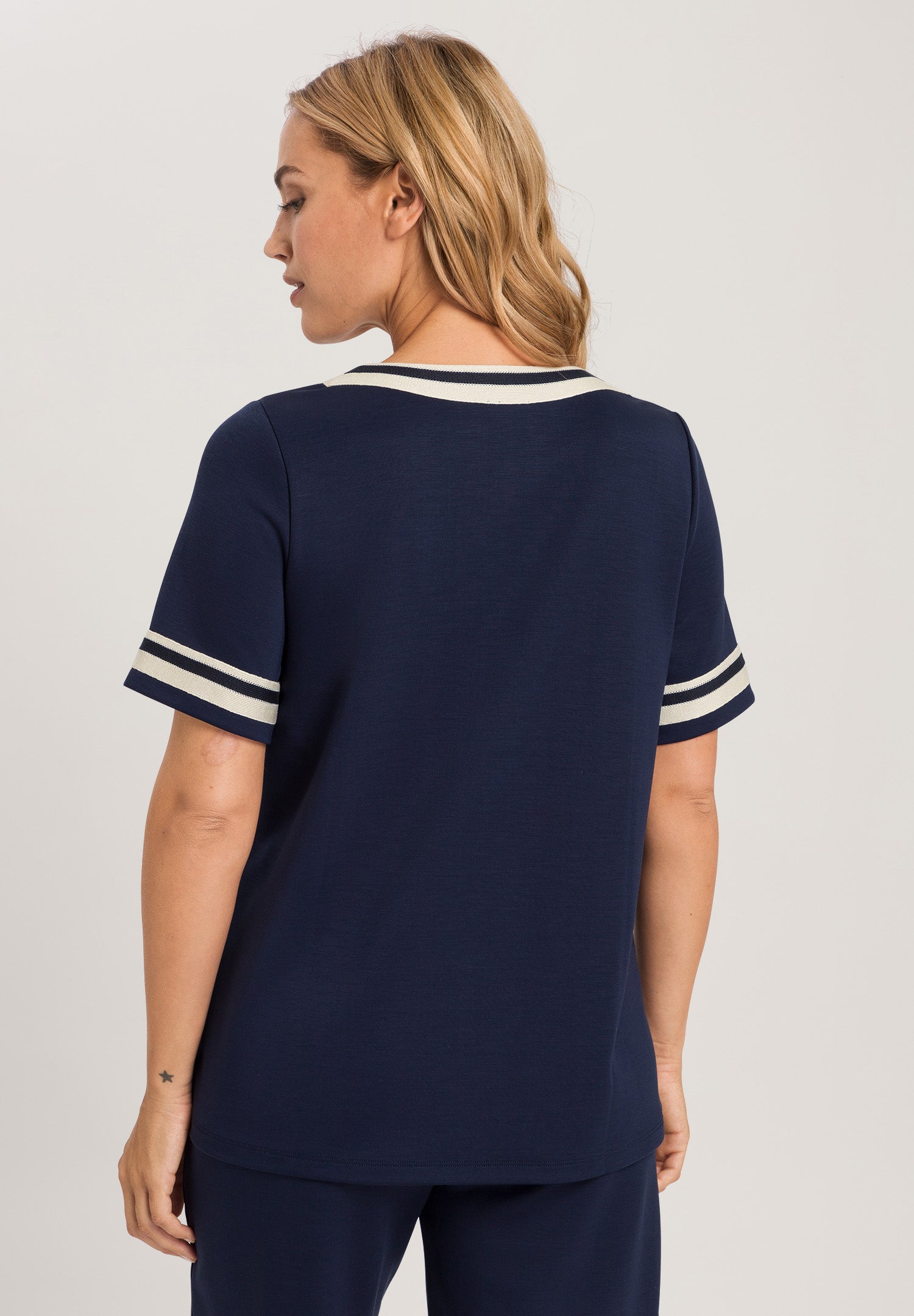 78816 S/Slv Shirt - 1610 Deep Navy